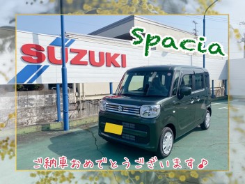 ★H様 スペーシア納車式★